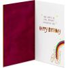 American Greetings Supportive Pride Birthday Card for LGBTQIA+ Friends and Family (Feel All That)(Iced Coffee)