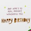 American Greetings Supportive Pride Birthday Card for LGBTQIA+ Friends and Family (Feel All That)(Iced Coffee)