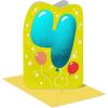 American Greetings 4th Birthday Card for Kids (Awesome Surprises)