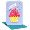 American Greetings Cupcake Birthday Card for Teenage Girl (Beautiful People)(Cupcake)