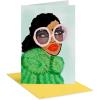 Woman in Green Coat