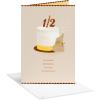 American Greetings Happy Half Birthday Card for Baby, Gender Neutral (Halfway to One!)