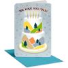 American Greetings Heartfelt Birthday Card for Dad from Us, Happy Birthday Dad Card (Make You Special)(Cake)