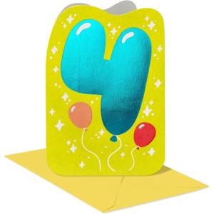 American Greetings 4th Birthday Card for Kids (Awesome Surprises)
