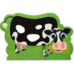 American Greetings Funny Cow Birthday Greeting Card with Googly Eyes