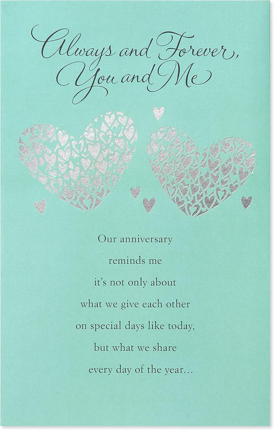 image:imageAmerican Greetings Festive Happy Anniversary Card for Wife or Husband Meant To BeGreatest Gift