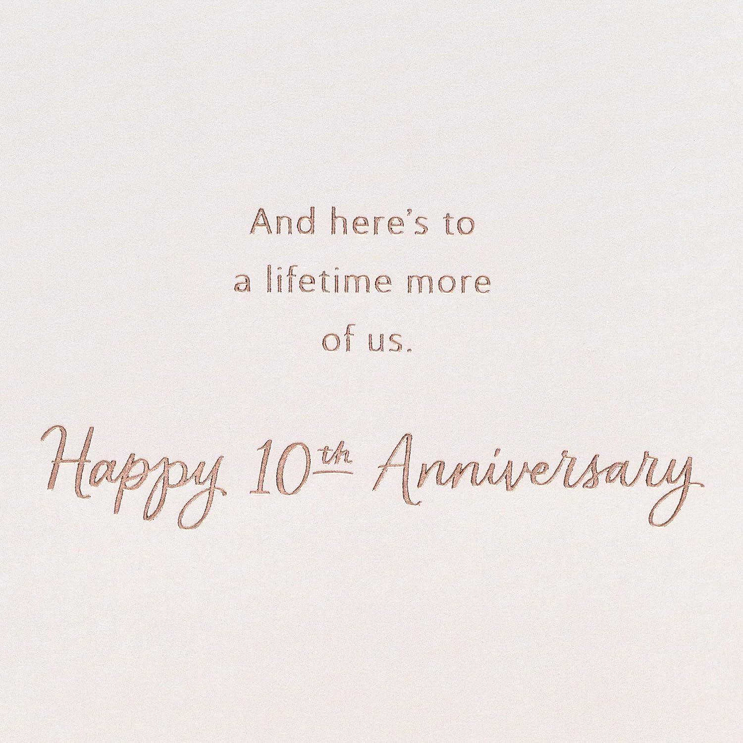 image:imageAmerican Greetings Festive Happy Anniversary Card for Wife or Husband Meant To BeHeart w Greenery
