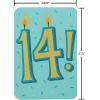 American Greetings 14th Birthday Card for Teen Kids, Happy Birthday Card for 14-Year-Old Teenage Boys or Girls (Wish the Wishes)