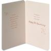 American Greetings Festive Happy Anniversary Card for Wife or Husband (Meant To Be)(Large 10 w Hearts)