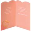 American Greetings Festive Happy Anniversary Card for Wife or Husband (Meant To Be)(Layered Hearts)