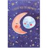 American Greetings Festive Happy Anniversary Card for Wife or Husband (Meant To Be)(Moon and Planet)