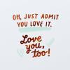 American Greetings Funny Anniversary Card for Wife or Husband (Just Admit It)(Stuck With Me)