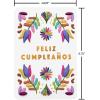 American Greetings Spanish Birthday Card for Her (¡Hoy es tu día!)(Colorful Flowers on White)