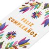 American Greetings Spanish Birthday Card for Her (¡Hoy es tu día!)(Colorful Flowers on White)