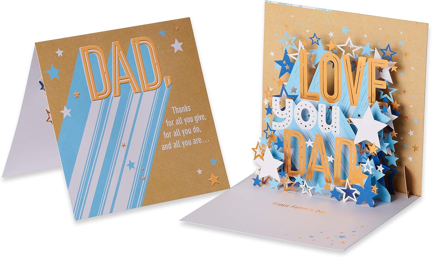image:imageAmerican Greetings Fathers Day Pop Up Card for Dad Love You Dad