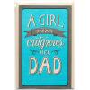 American Greetings Fathers Day Card from Daughter (Always Be Your Little Girl)(Hero)