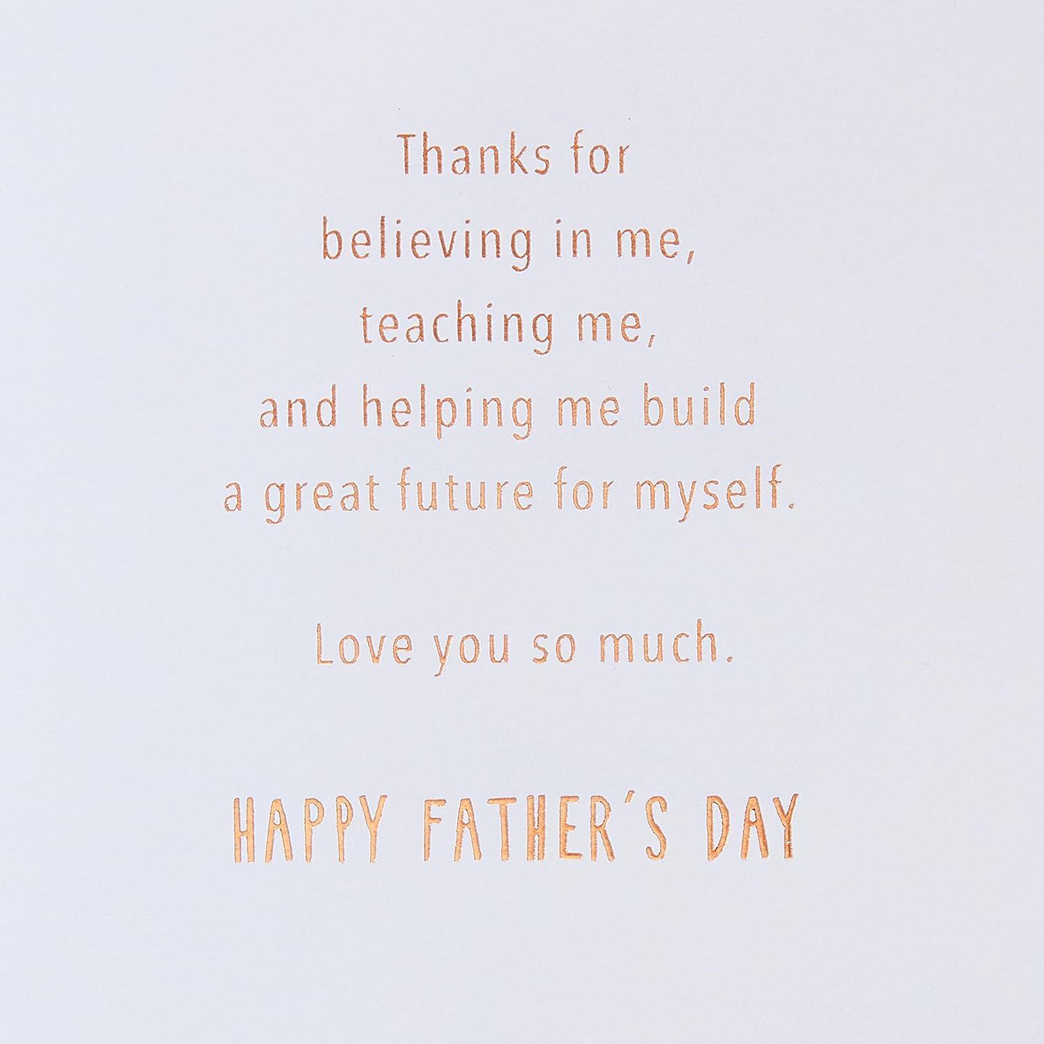 image:imageAmerican Greetings Fathers Day Card from Daughter Believing In MeBelieving In Me