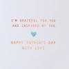 American Greetings Fathers Day Card for Dad from Son or Daughter (We’re Celebrating)(Inspired By You)