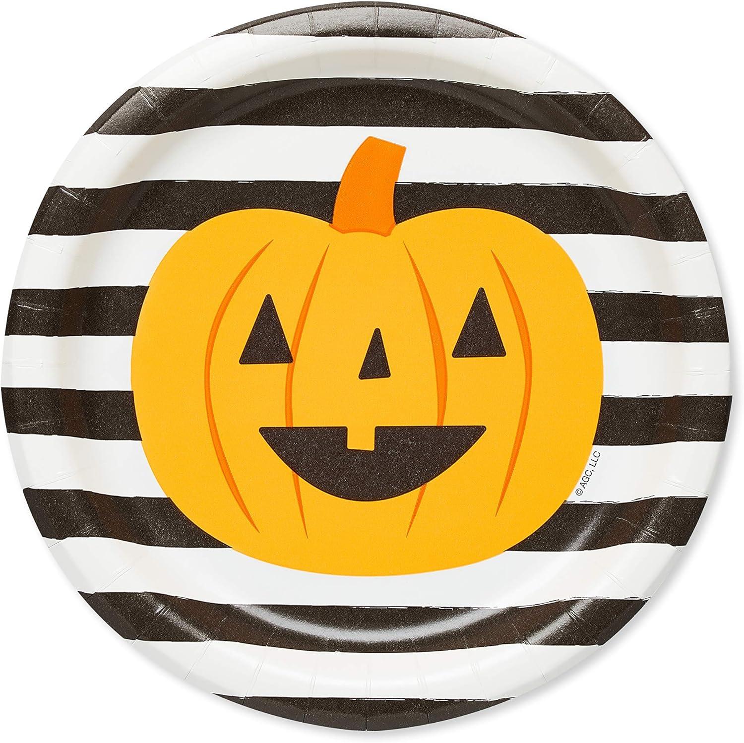 image:imageAmerican Greetings Halloween Party Bundle Plates Cups Napkins Balloons Streamers and Table Cover 232Count