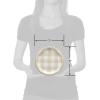 American Greetings 36-Count 7 in. Paper Dessert Plates, Plaid Thanksgiving Party Supplies