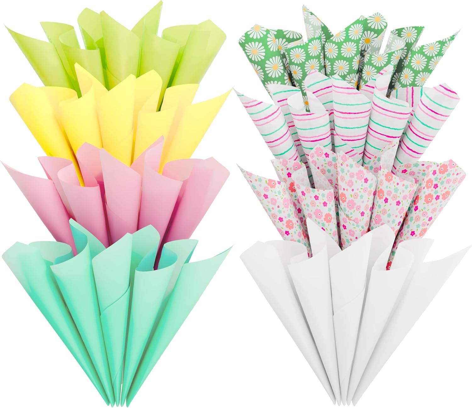 image:imageAmerican Greetings 125 Sheet 20 in x 20 in Bulk Multicolor and Floral Tissue Paper for Gift Bags Crafts Birthday Wedding Bridal Shower Baby Shower Floral amp StripesMulticolor and Floral Tissue Paper