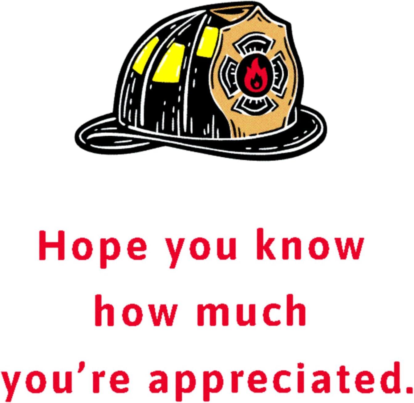 image:imageAmerican Greetings EMTs Thank You First Responder Appreciation Card Heartfelt AppreciationFirefighter Helmet