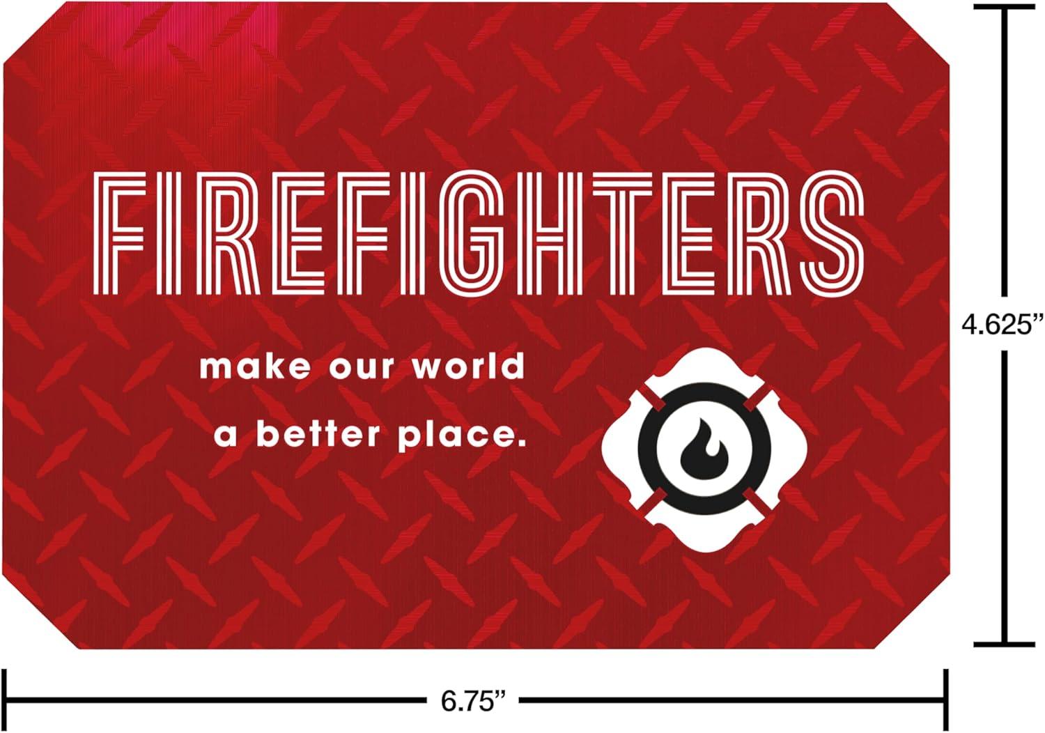 image:imageAmerican Greetings EMTs Thank You First Responder Appreciation Card Heartfelt AppreciationFirefighters Lettering