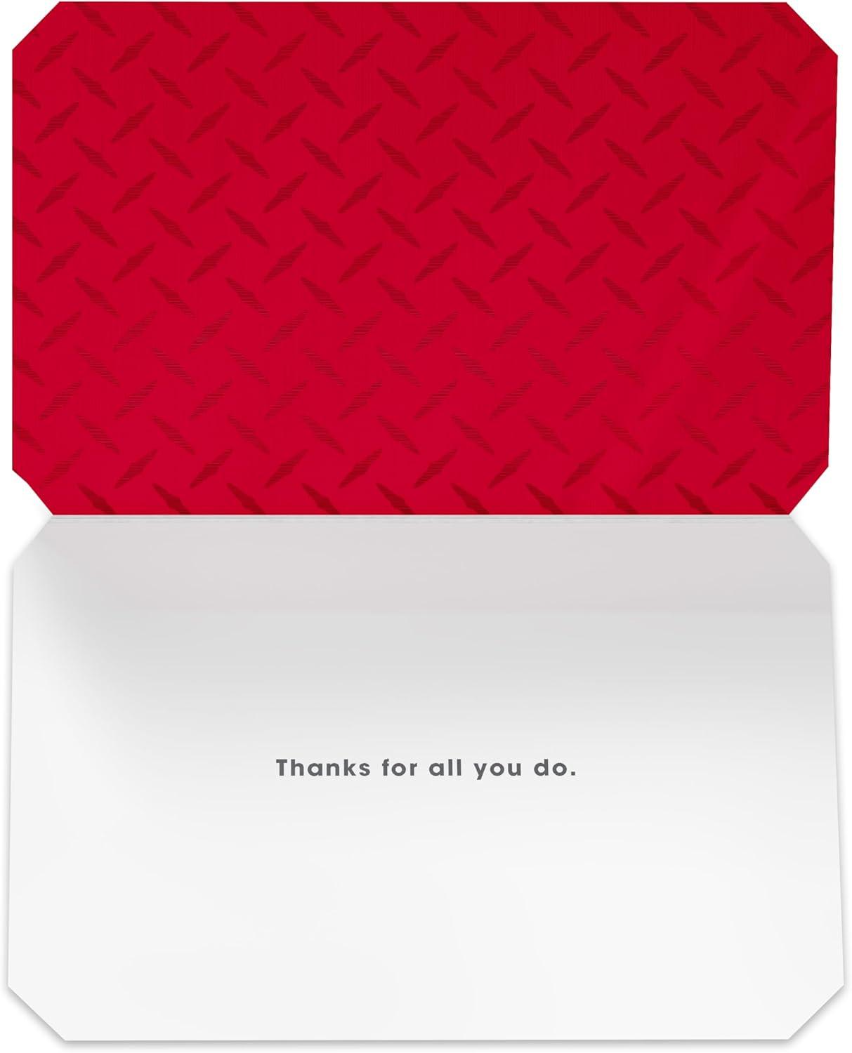 image:imageAmerican Greetings EMTs Thank You First Responder Appreciation Card Heartfelt AppreciationFirefighters Lettering