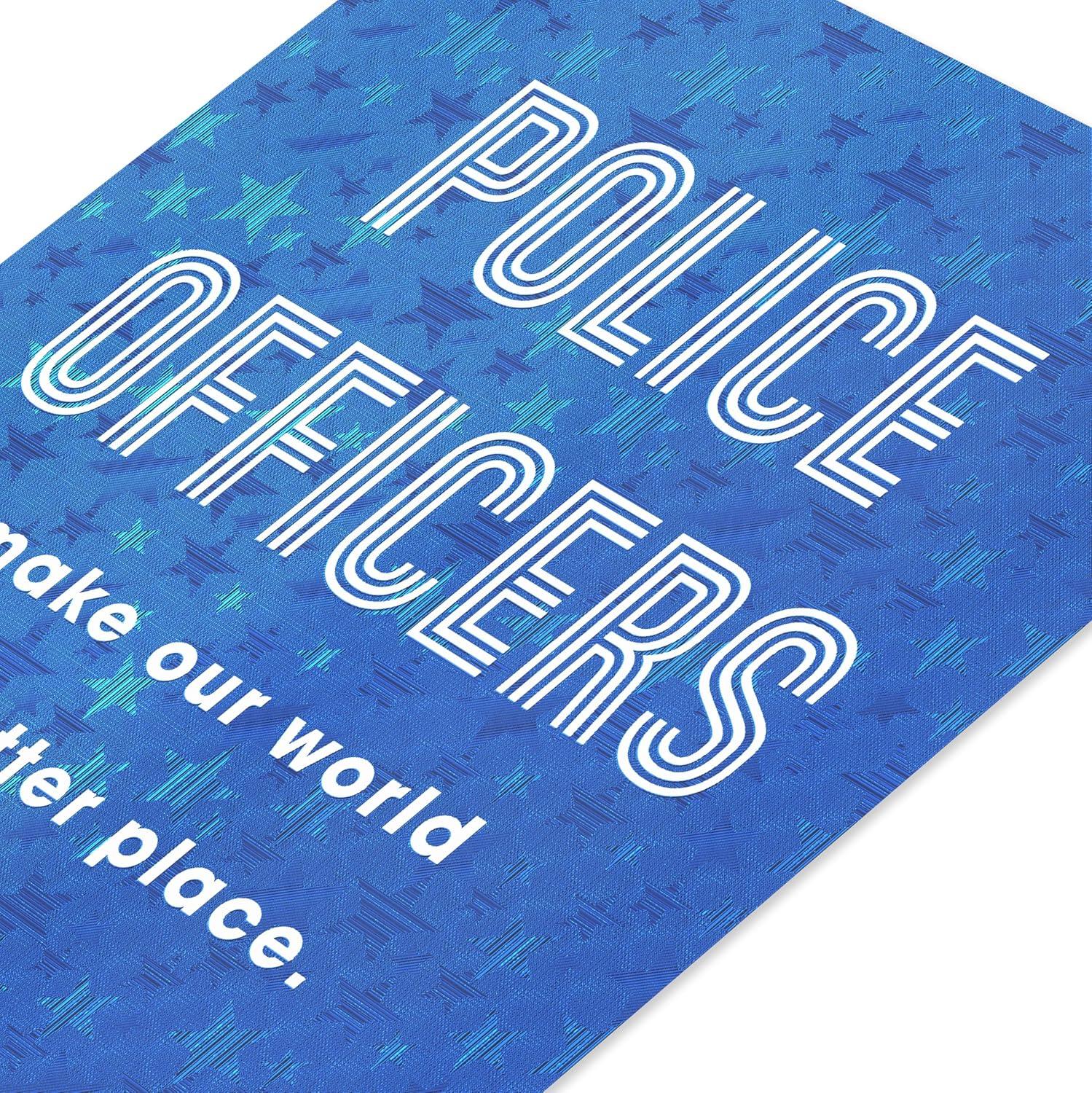 image:imageAmerican Greetings EMTs Thank You First Responder Appreciation Card Heartfelt AppreciationPolice Lettering
