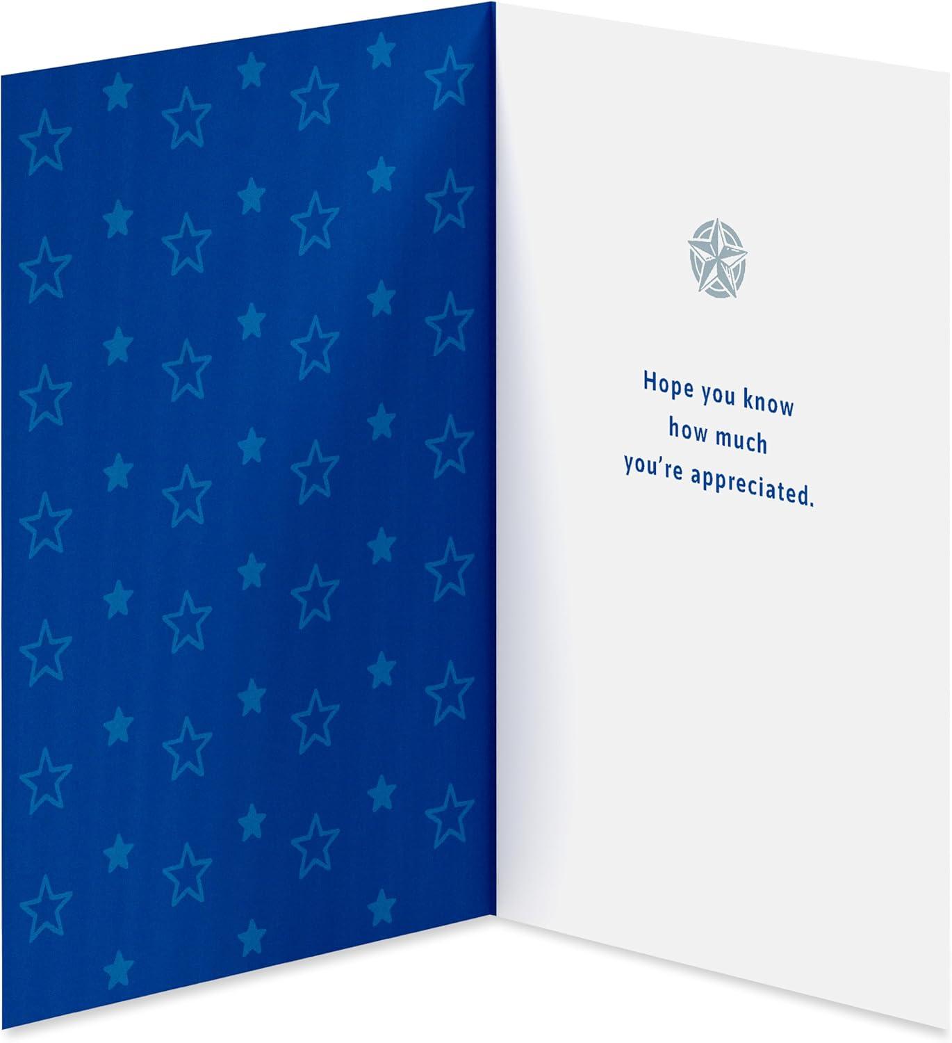 image:imageAmerican Greetings EMTs Thank You First Responder Appreciation Card Heartfelt AppreciationPolice Shield