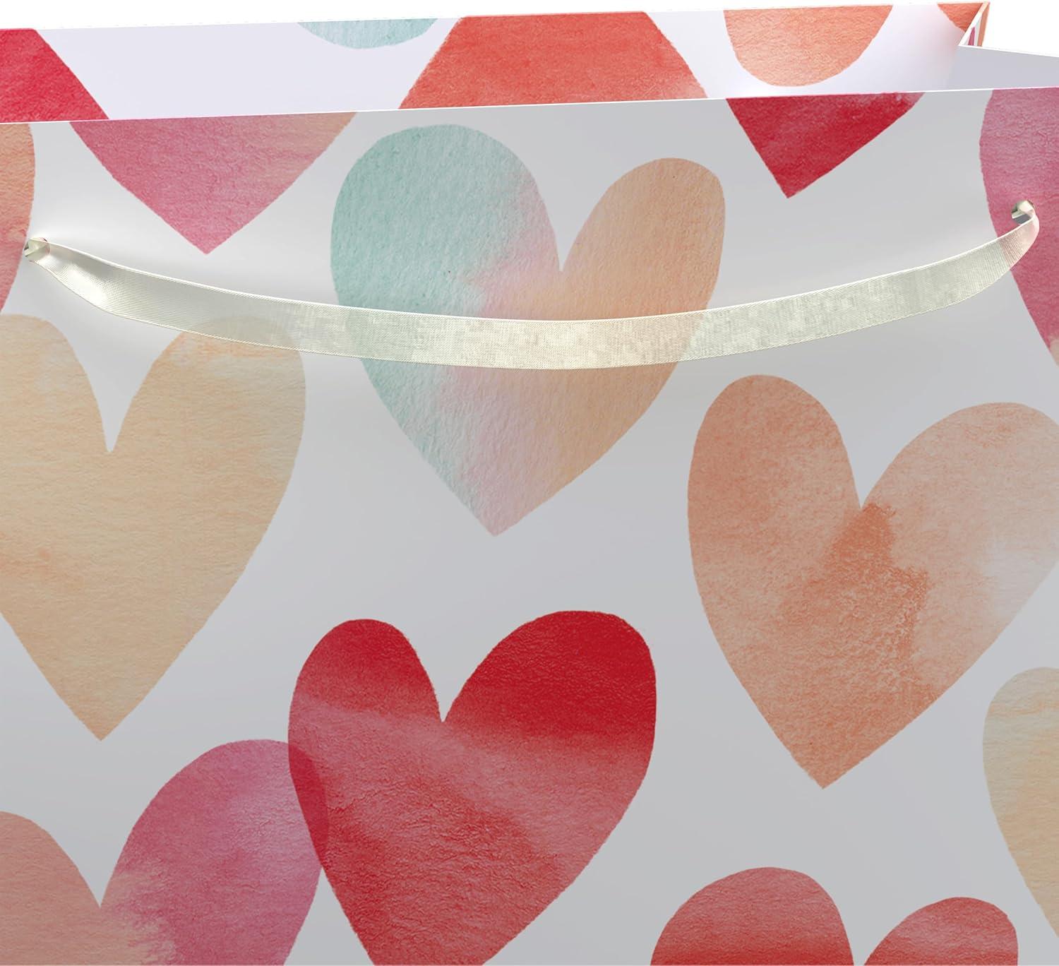 image:imageAmerican Greetings Gift Bag for Floral Bouquet with Handles for All Occasion HeartsHearts