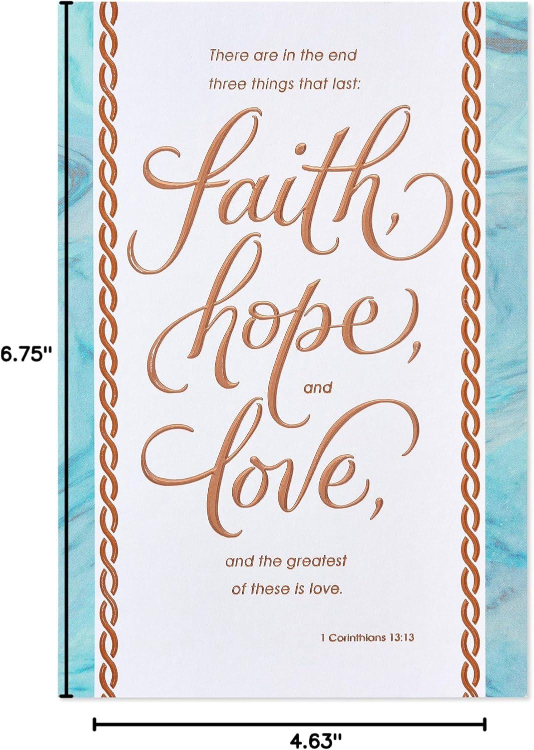 image:imageAmerican Greetings Jewish Sympathy Cards Religious Condolences Cards Blessing AlwaysFaith Hope and Love