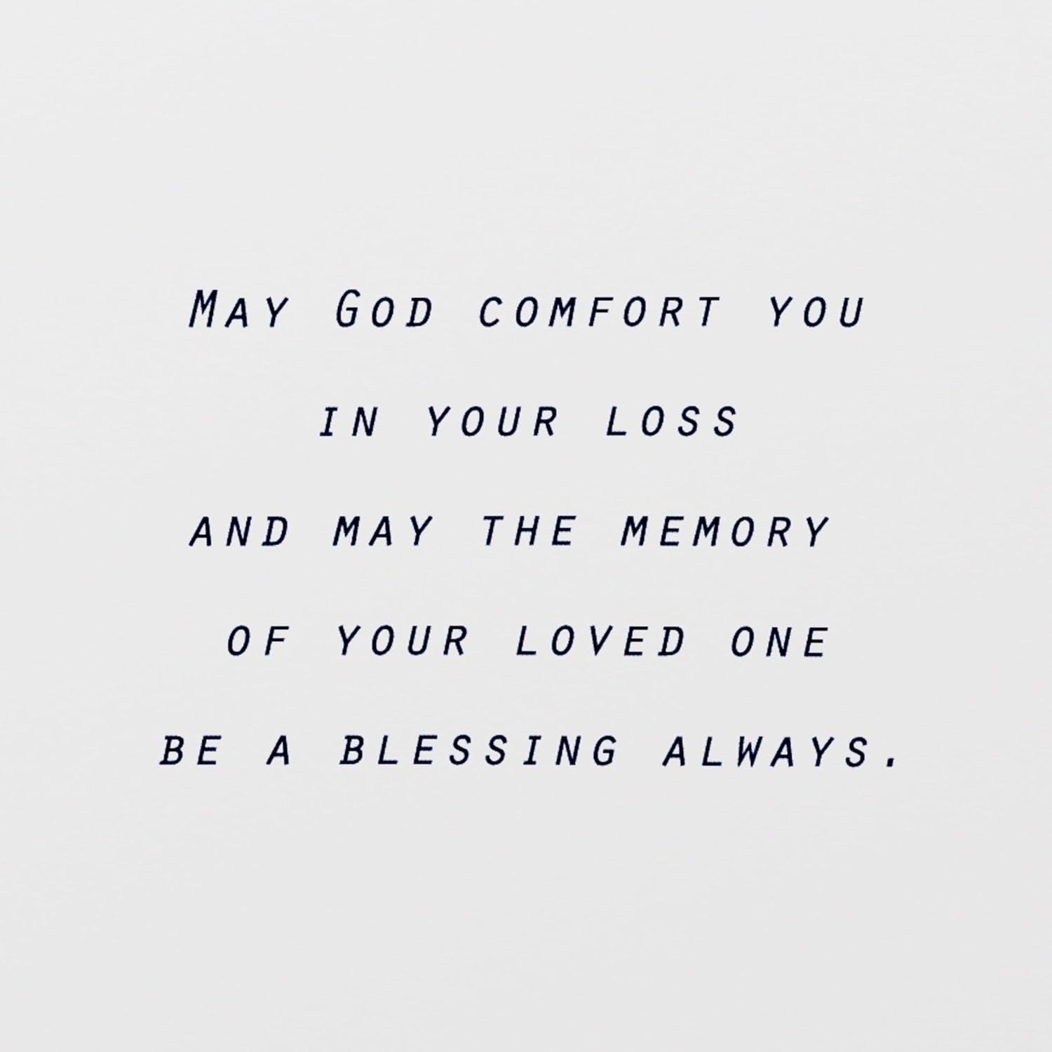image:imageAmerican Greetings Jewish Sympathy Cards Religious Condolences Cards Blessing AlwaysHS Foliage Sympathy