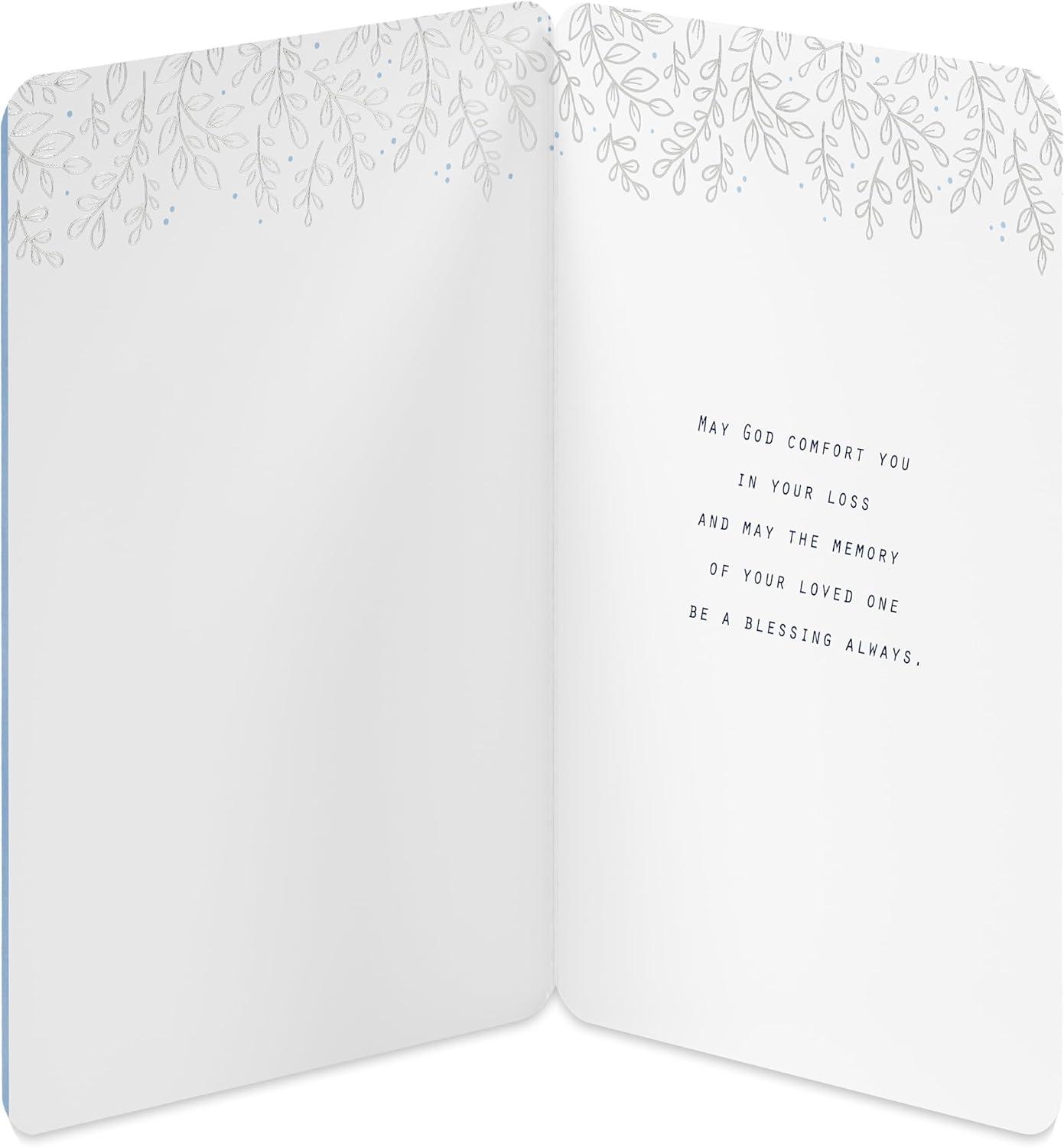 image:imageAmerican Greetings Jewish Sympathy Cards Religious Condolences Cards Blessing AlwaysHS Foliage Sympathy