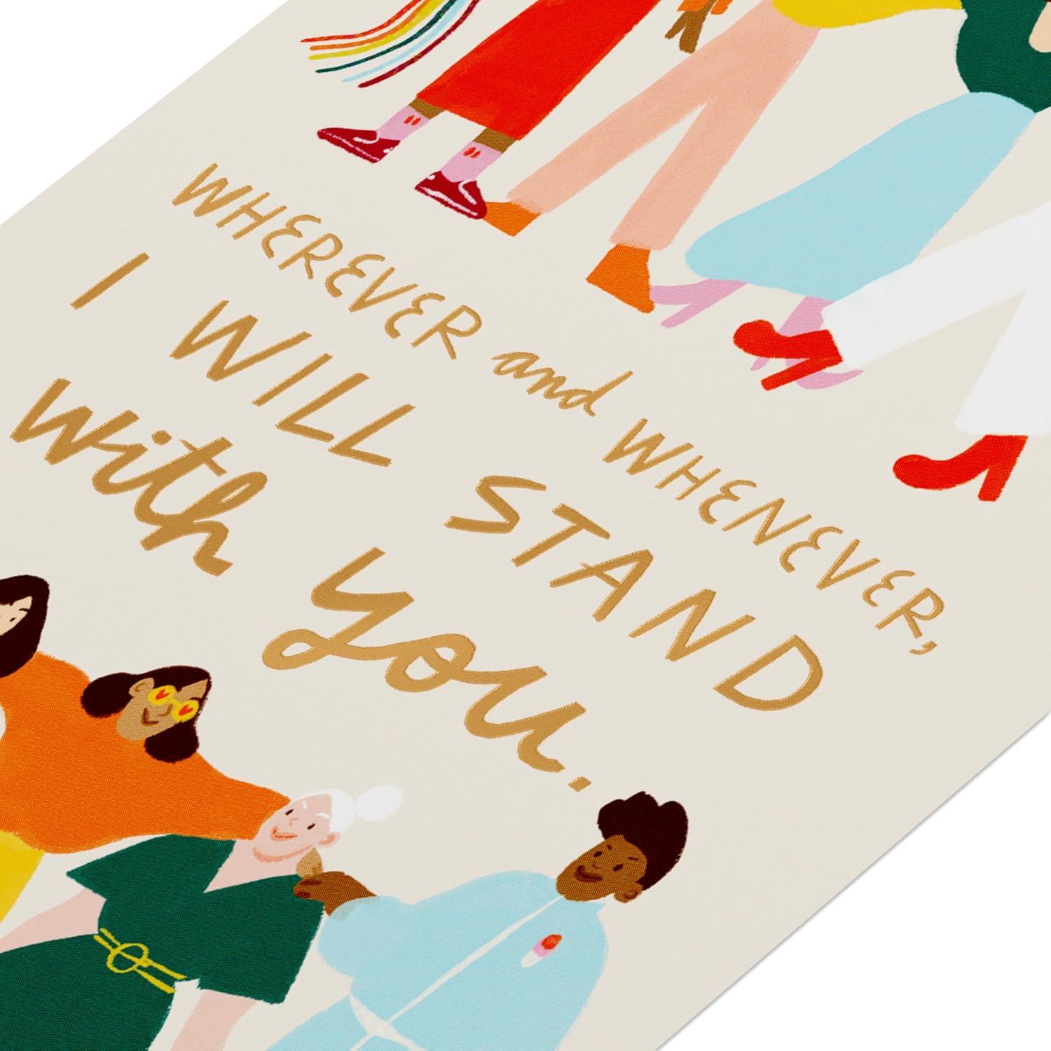 image:imageAmerican Greetings LGBTQ Thinking Of You Card You Can Count On MePeople