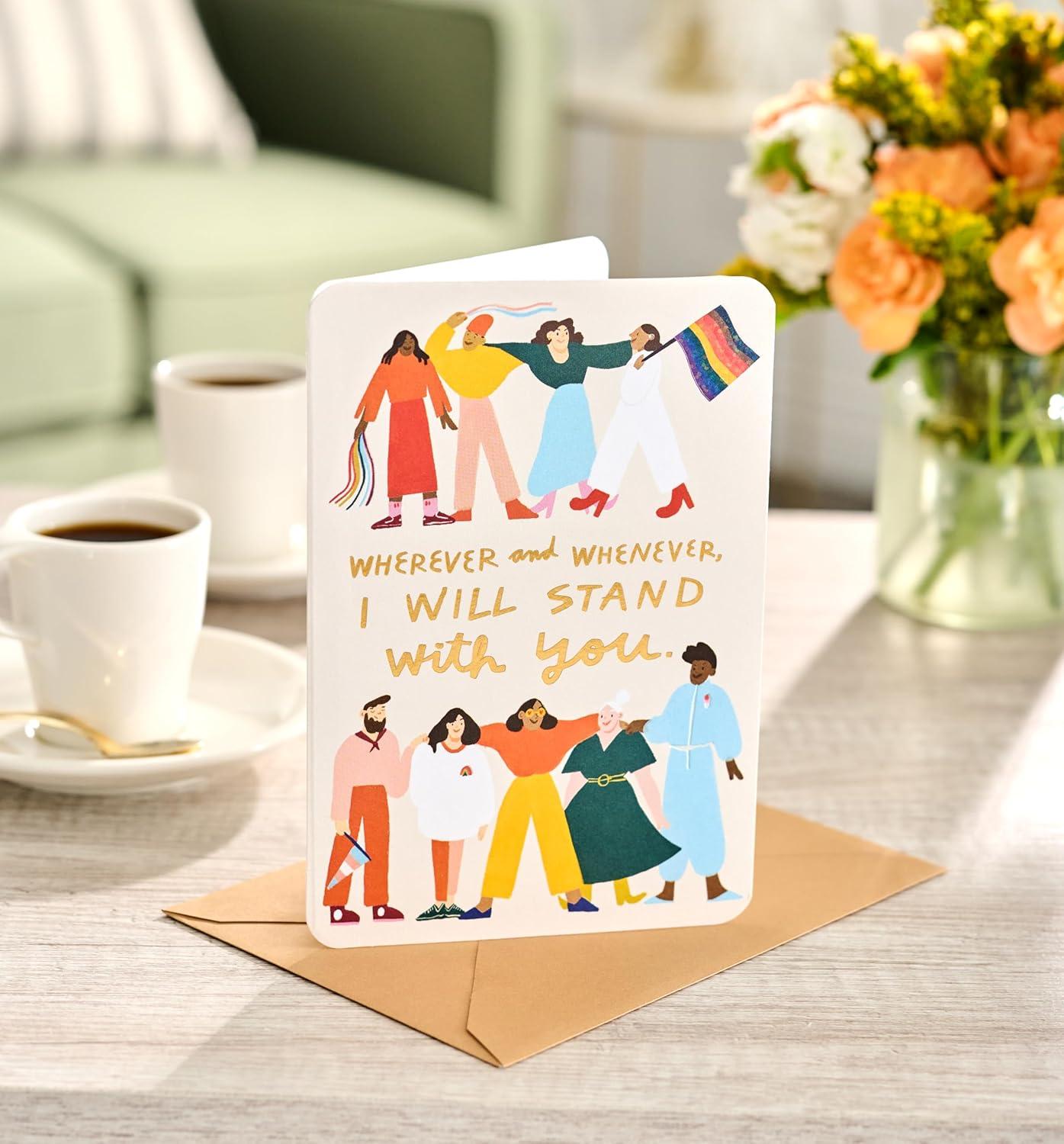 image:imageAmerican Greetings LGBTQ Thinking Of You Card You Can Count On MePeople