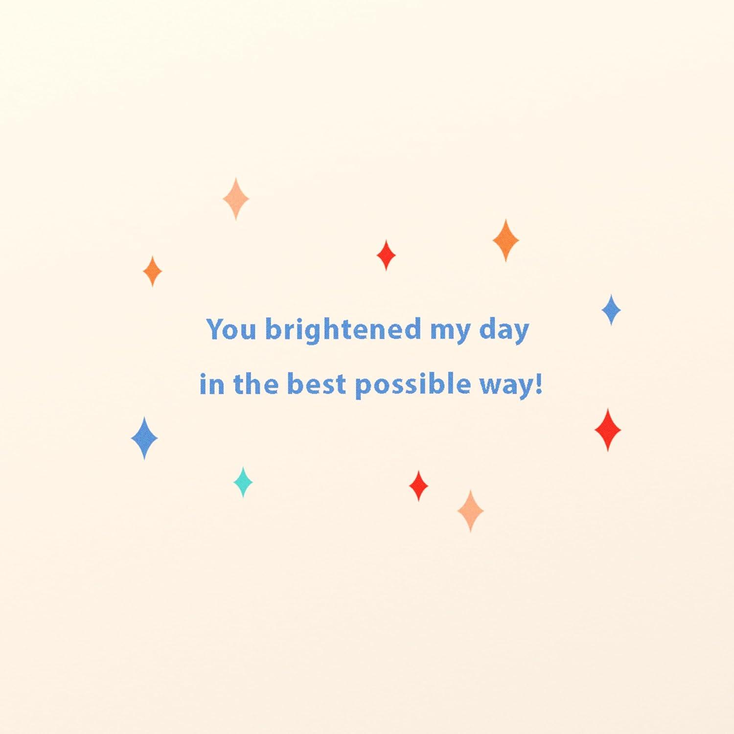 image:imageAmerican Greetings Simple Thank You Card Appreciation Card for Teacher Boss or Coworker Best Possible WayLTG with Stars