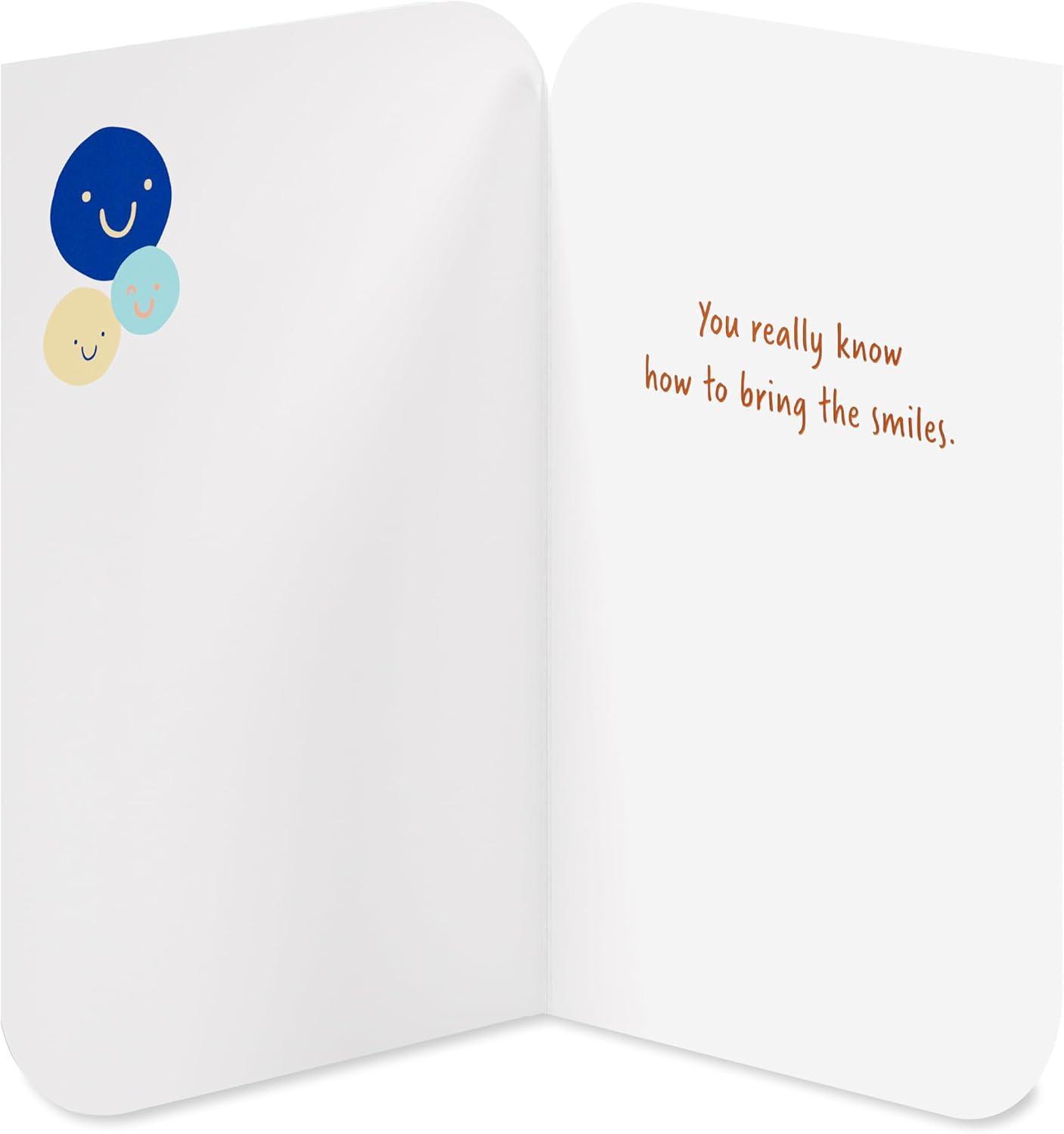 image:imageAmerican Greetings Simple Thank You Card Appreciation Card for Teacher Boss or Coworker Best Possible WaySmily Faces