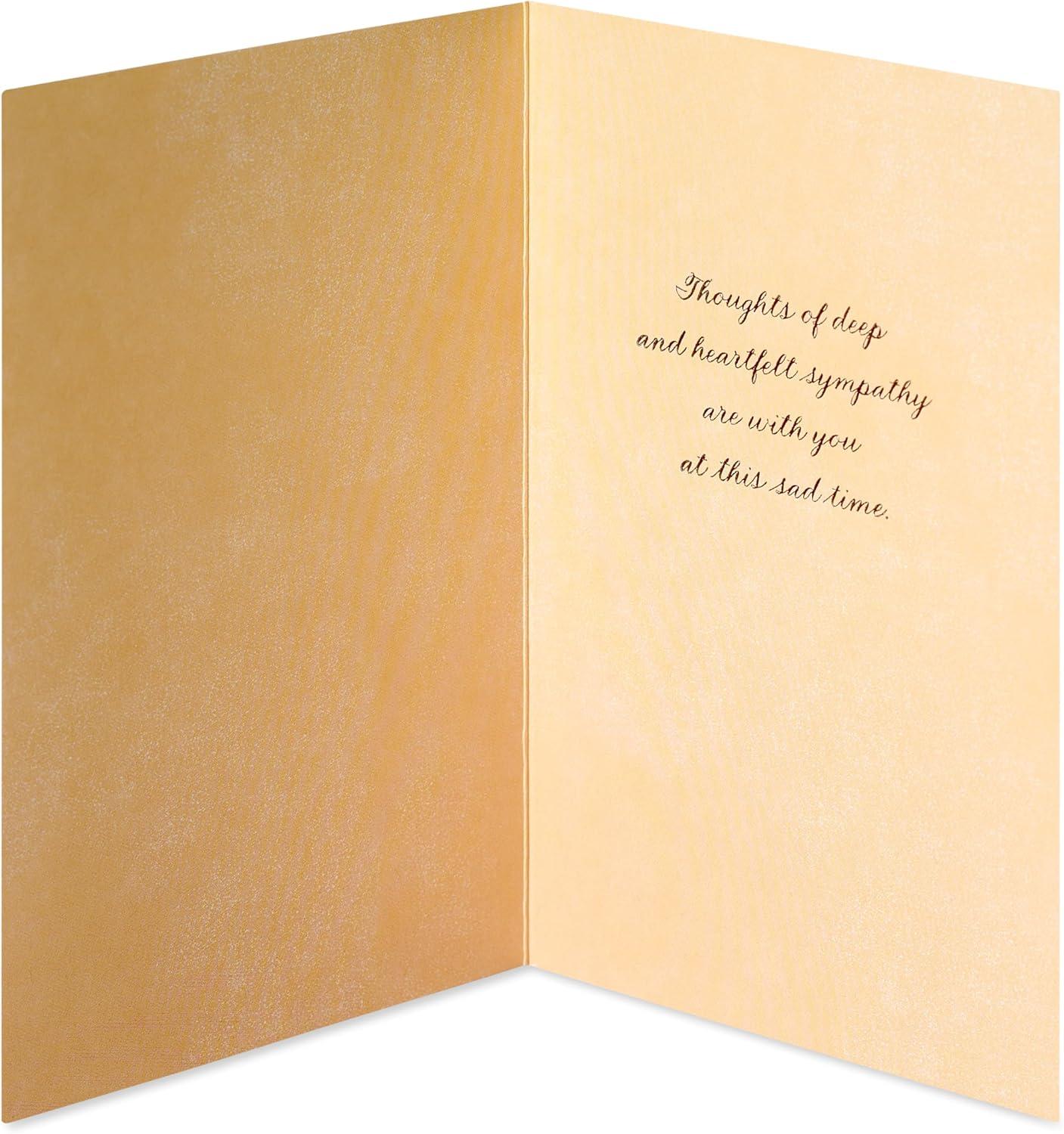 image:imageAmerican Greetings Sympathy Card for Loss of Child Thoughts are With YouAngel Wings