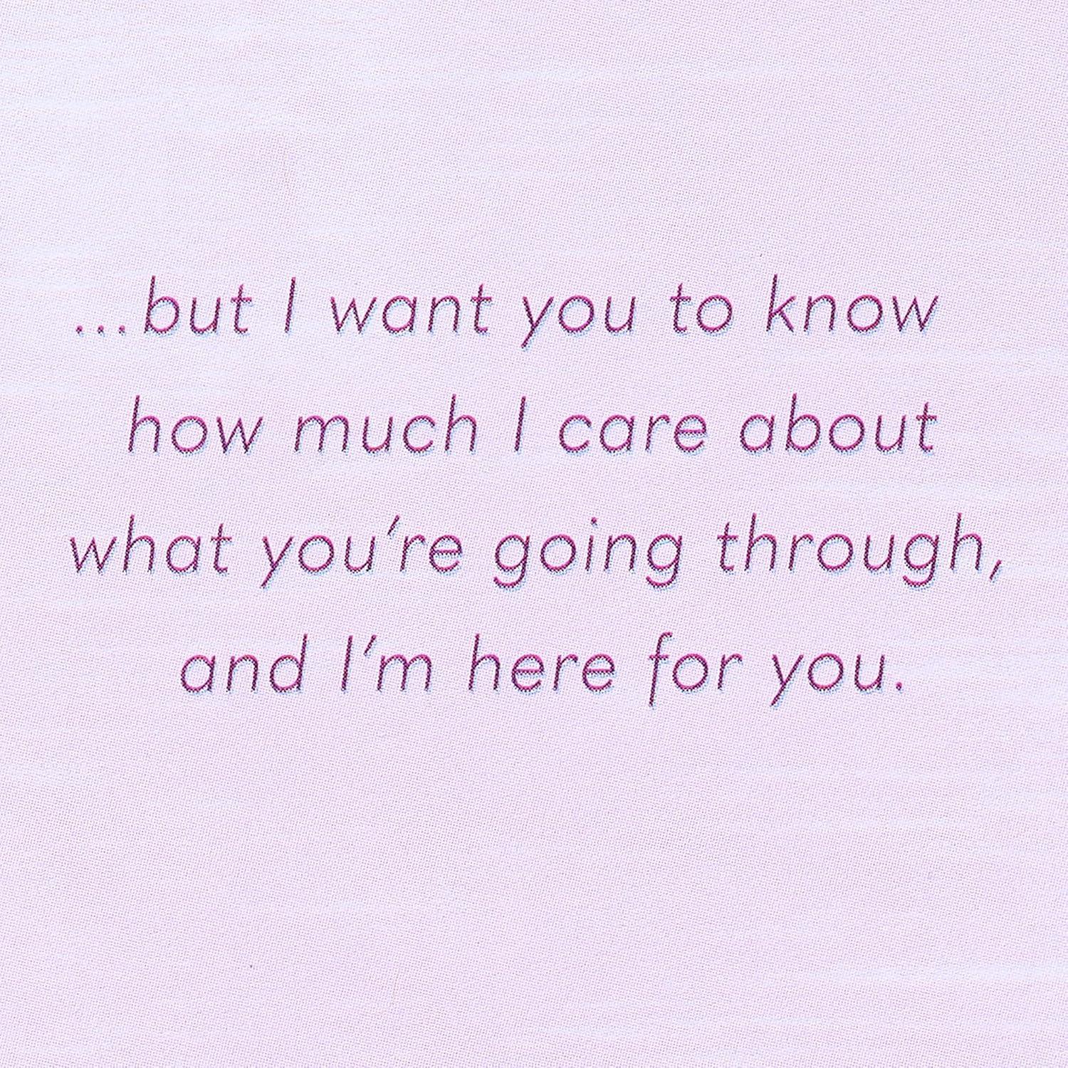 image:imageAmerican Greetings Sympathy Card for Miscarriage Incredibly SorryLinework Bouquet