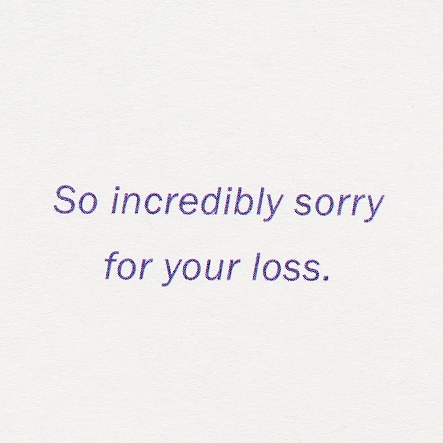 image:imageAmerican Greetings Sympathy Card for Miscarriage Incredibly SorryStarry Night Sky w Ltg