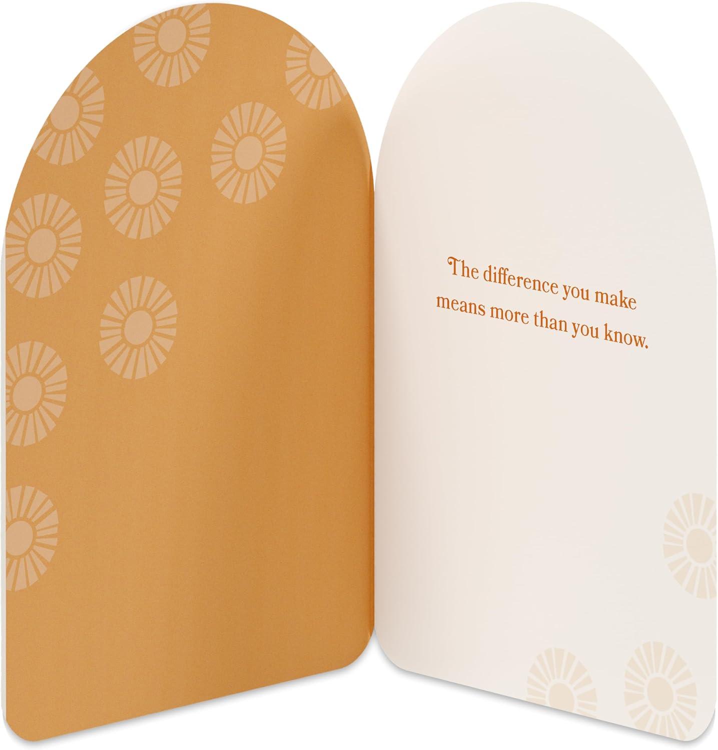 image:imageAmerican Greetings Thank You Card for Caregiver So GratefulGraphic Sunshine and Ltg