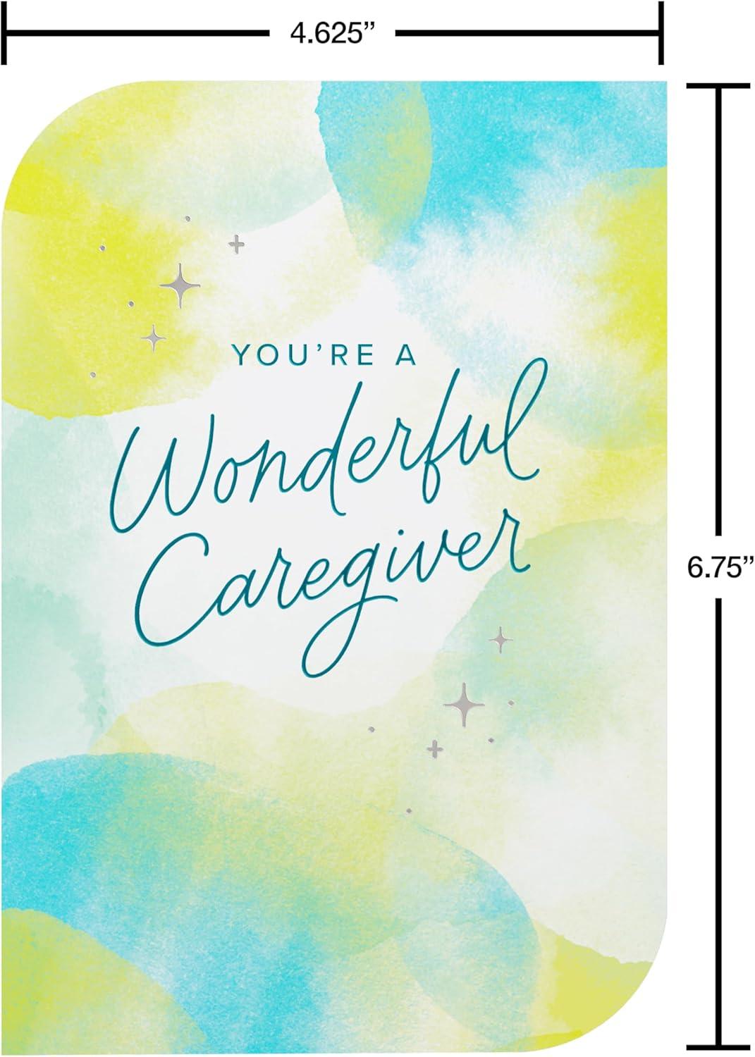 image:imageAmerican Greetings Thank You Card for Caregiver So GratefulWatercolor with Ltg
