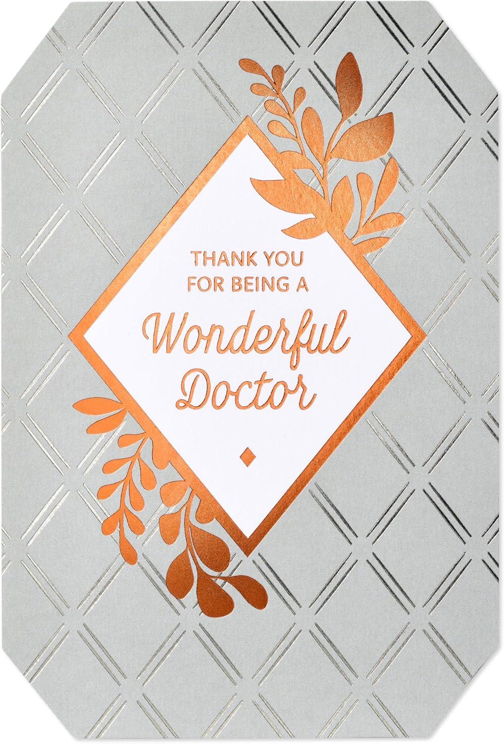 image:imageAmerican Greetings Thank You Card for Doctor Everything You DoDiamond Pattern w Format