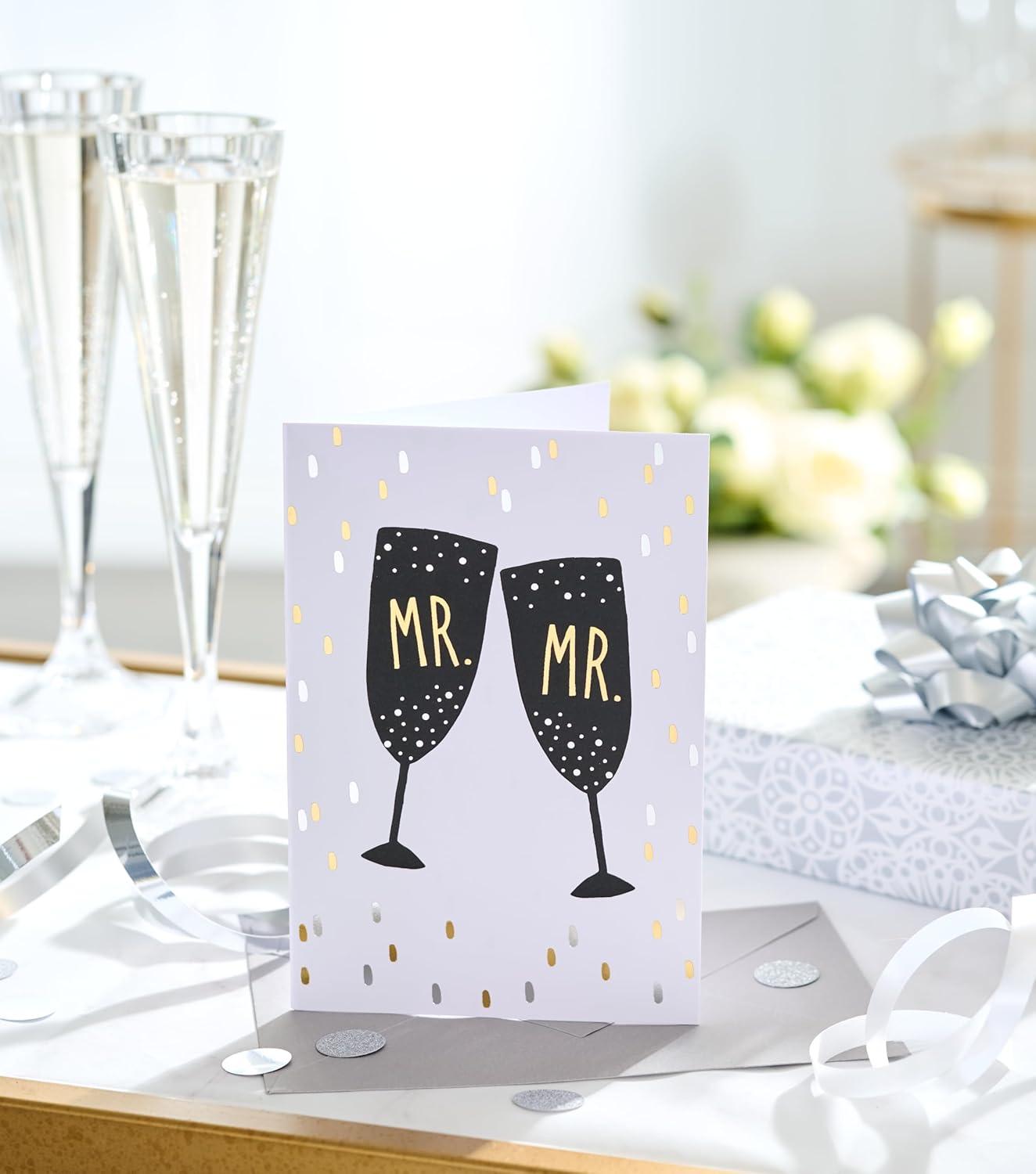image:imageAmerican Greetings Wedding Card for Two Grooms Happily Ever AfterMr and Mr Glasses