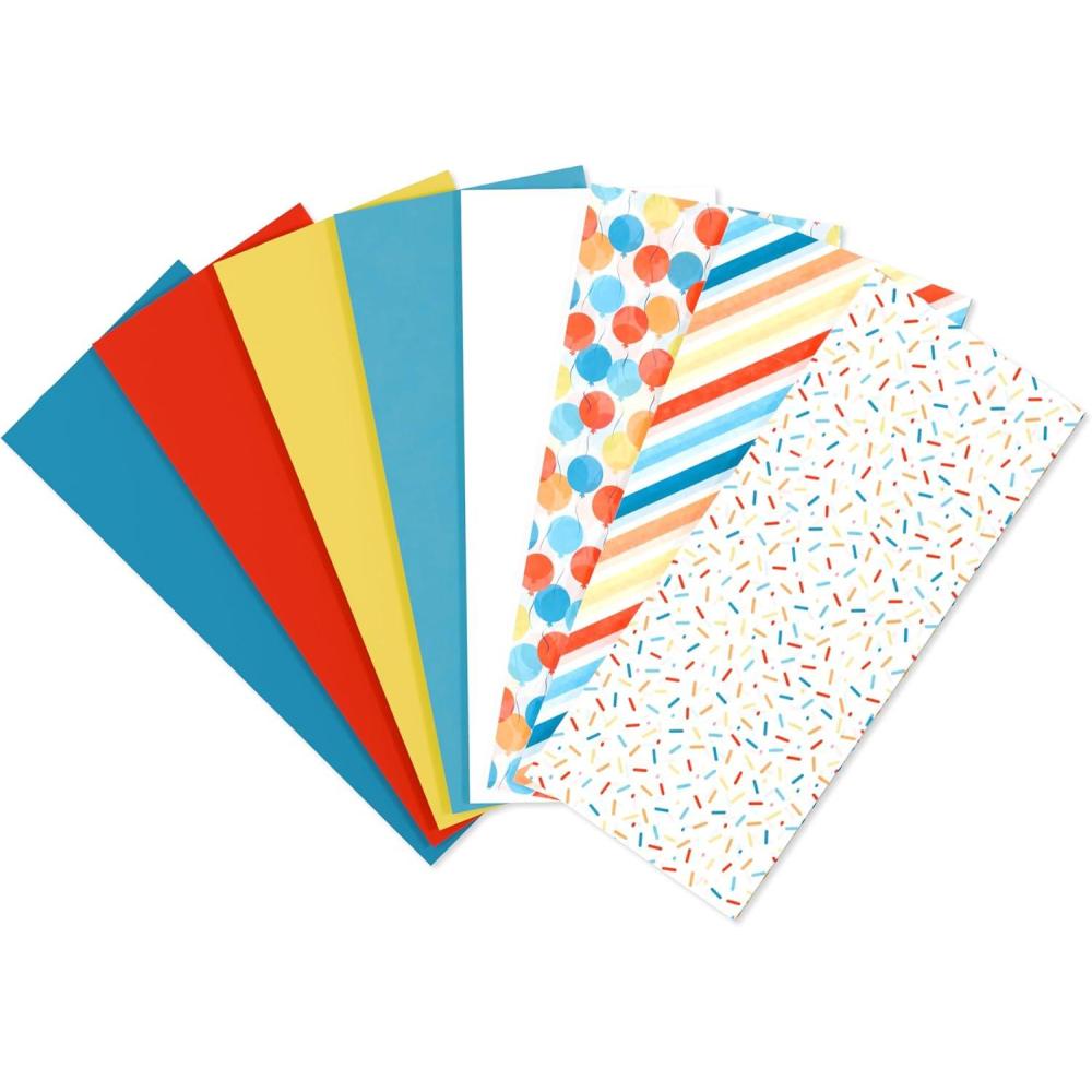 image:imageAmerican Greetings 125 Sheet 20 in x 20 in Bulk Multicolor and Floral Tissue Paper for Gift Bags Crafts Birthday Wedding Bridal Shower Baby Shower Floral amp StripesMulticolor and Patterned