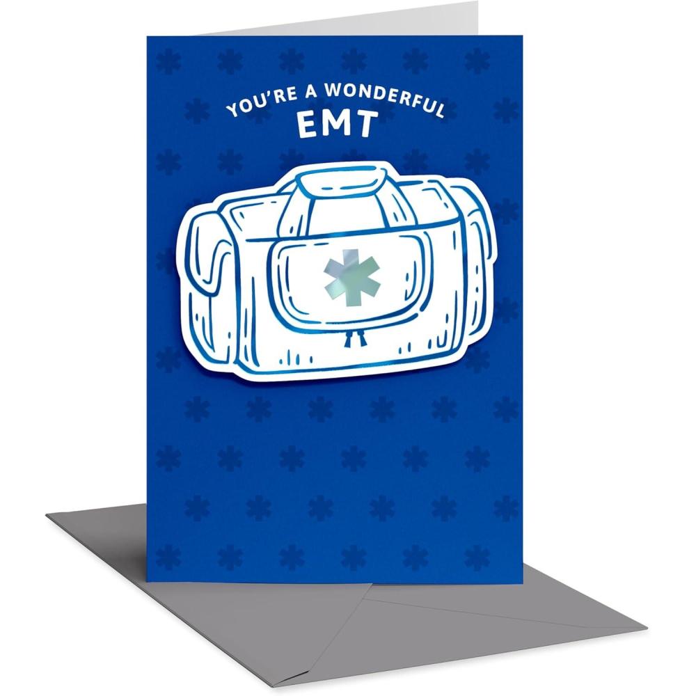 image:imageAmerican Greetings EMTs Thank You First Responder Appreciation Card Heartfelt AppreciationEMT Kit