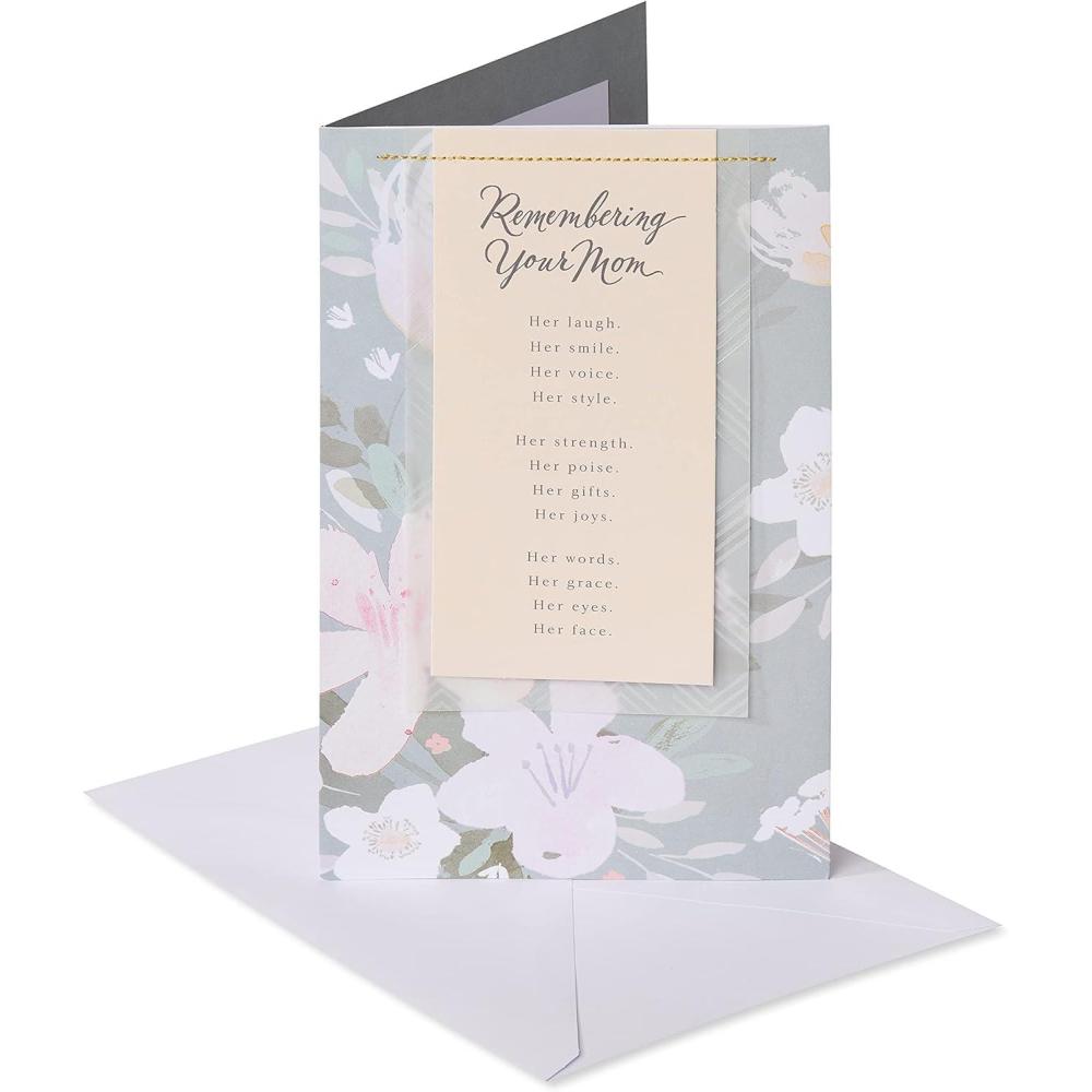 image:imageAmerican Greetings Sympathy Card for Loss of Mother Remembering You Mom