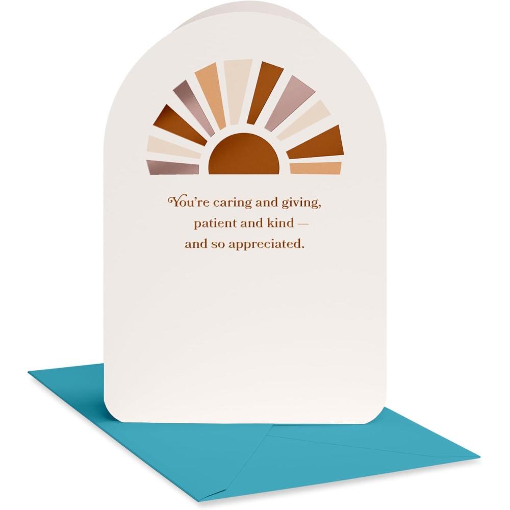 image:imageAmerican Greetings Thank You Card for Caregiver So GratefulGraphic Sunshine and Ltg