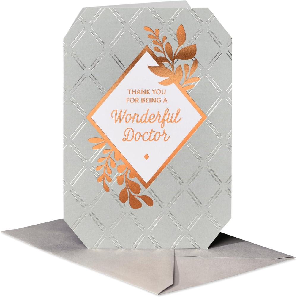 image:imageAmerican Greetings Thank You Card for Doctor Everything You DoDiamond Pattern w Format